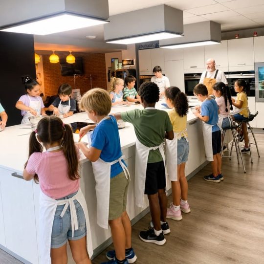 Curso de cocina para niños en Santander